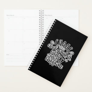 Chaos Coordinator Coffee Drinkers Planner