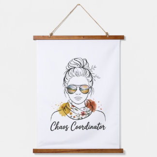 Chaos Coordinator Hanging Tapestry