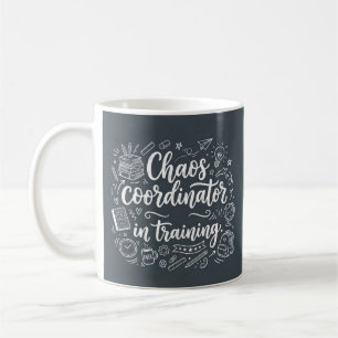 Chaos Coordinator in Training School Doodle Mug