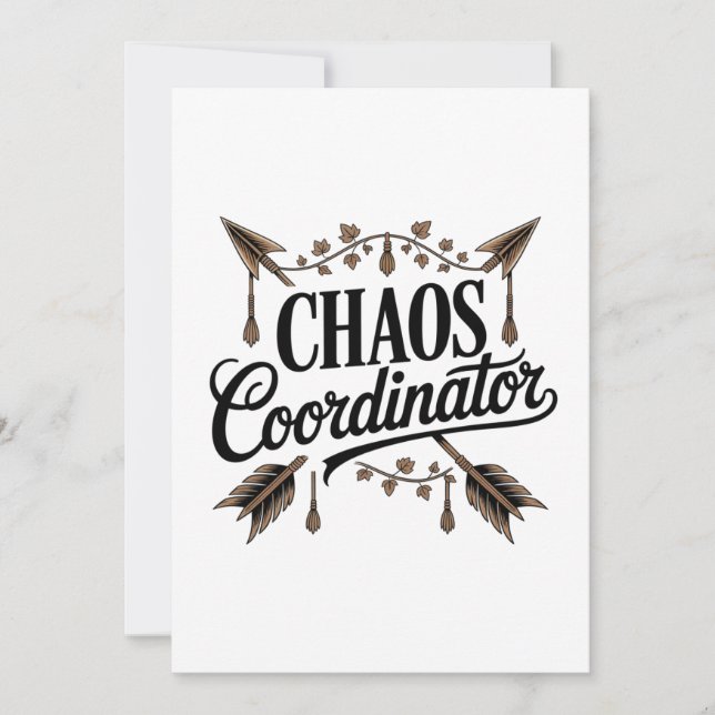 Chaos Coordinator Invitation (Front)
