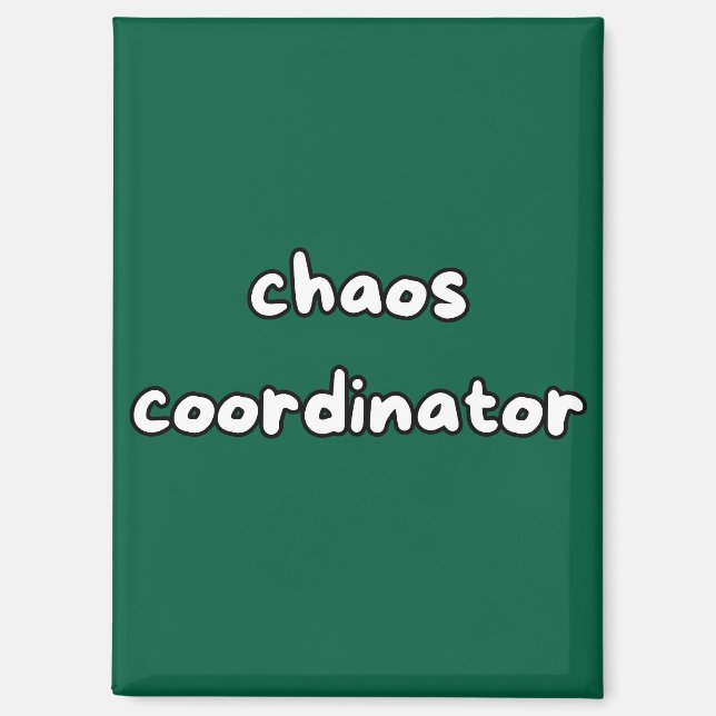 chaos coordinator magnet (Front)