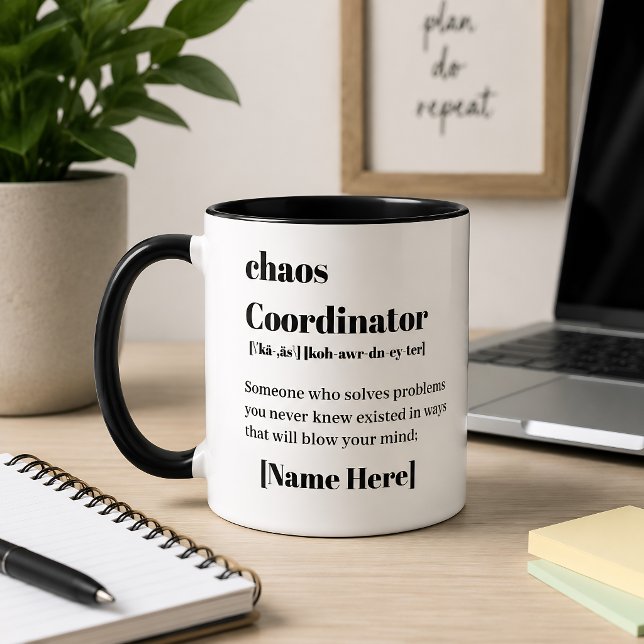 Chaos Coordinator  Mug (Creator Uploaded)