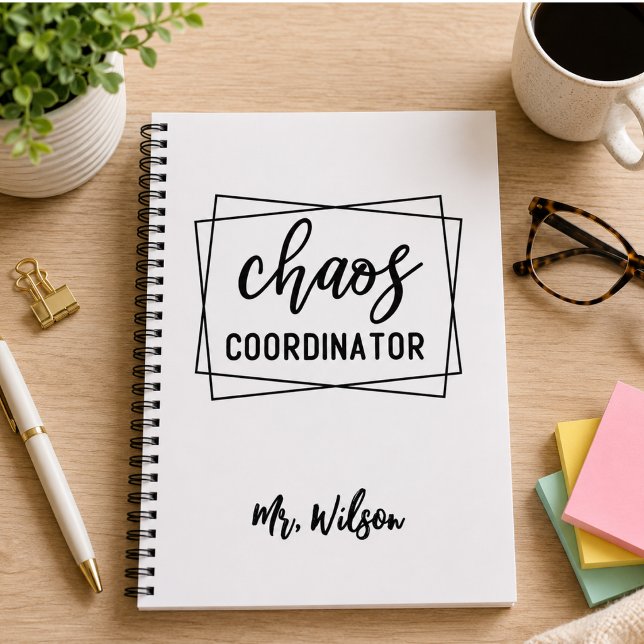 Chaos Coordinator Notebook – Funny Teacher Quote (Chaos Coordinator Notebook – Funny Teacher Quote)