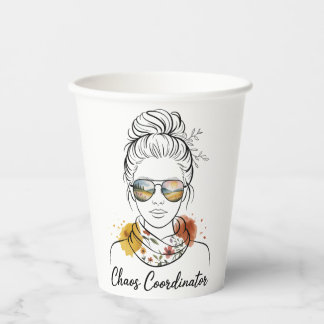 Chaos Coordinator Paper Cups
