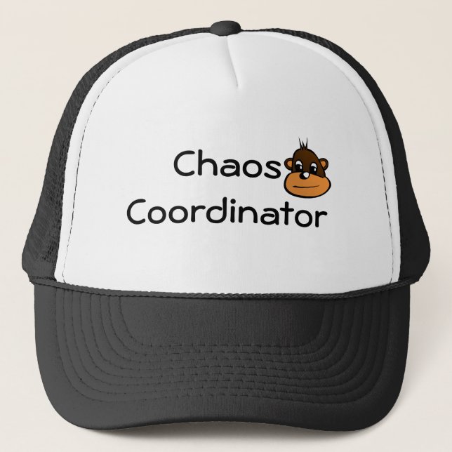 Chaos Coordinator Trucker Hat (Front)
