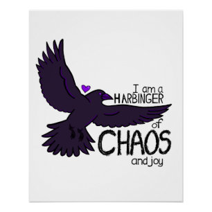 Chaos Crow Poster