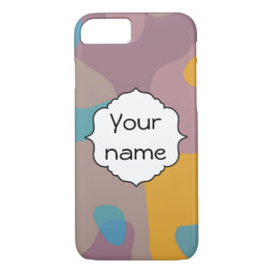 Chaos in retro colours Case-Mate iPhone case