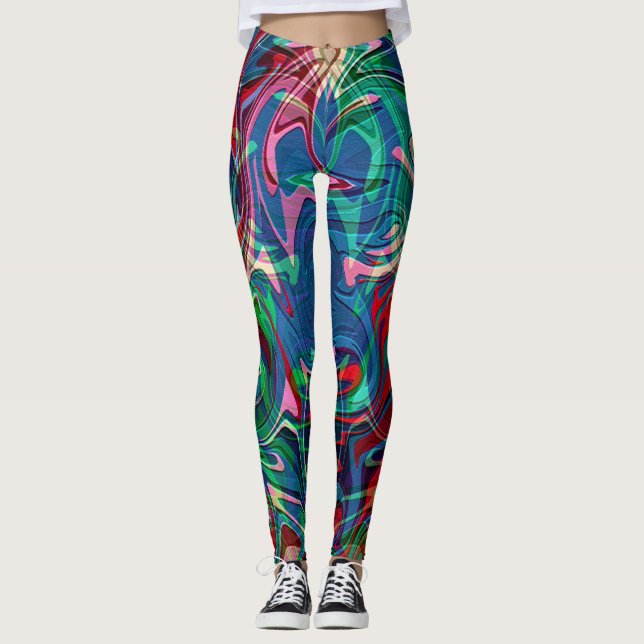Chaos in the Holidays... Leggings (Front)