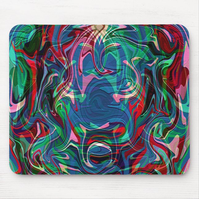 Chaos in the Holidays... Mouse Pad (Front)