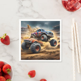 Chaos on Wheels: Monster Truck Smash Derby, Napkin