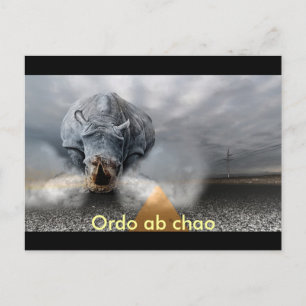 chaos postcard