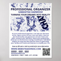 Chaos Slogan Design, Professional Organizer