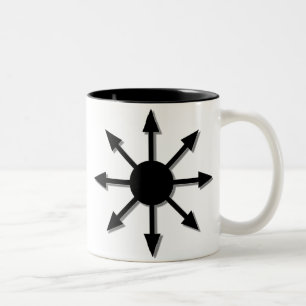 Chaos Star Two-Tone Coffee Mug