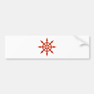 Chaos Symbol Bumper Sticker