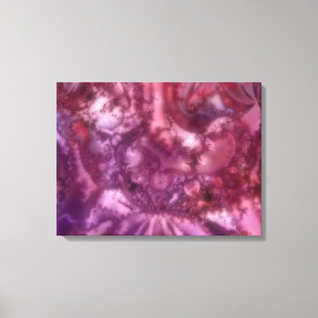 Chaos Tie-Dyed Canvas Print (Front)