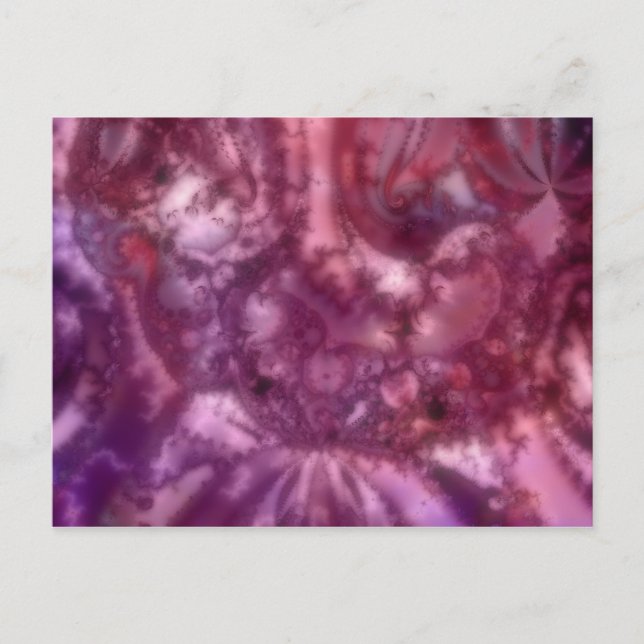 Chaos Tie-Dyed Postcard (Front)