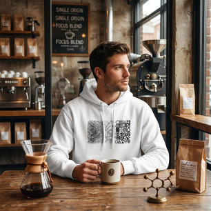 Chaos to Order Abstract Geometric  Hoodie