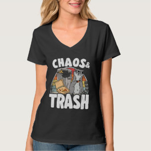 Chaos & Trash Garbage Panda Raccoon  5 T-Shirt