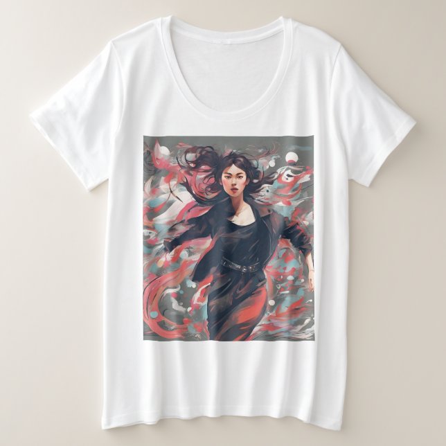 Chaos women's t-shirt plus size T-Shirt (Design Front)