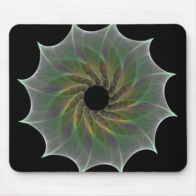 chaotic attraction mouse pad (Front)