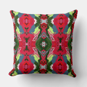 Chaotic Balance Fusion of Tones Bohemian Abstract Cushion