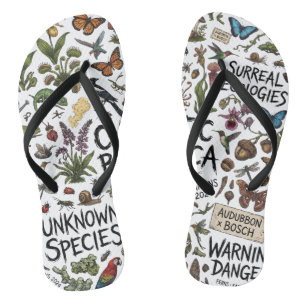 Chaotic Botanica Surreal Ecologies Illustration Pr Jandals