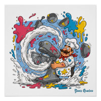 Chaotic Chef With Exploding Mixer
