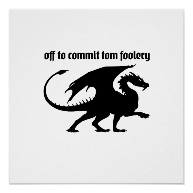 Chaotic Little Dragon Poster (Front)