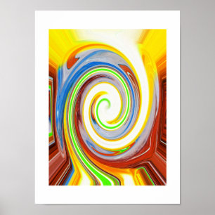 Chaotic nature poster