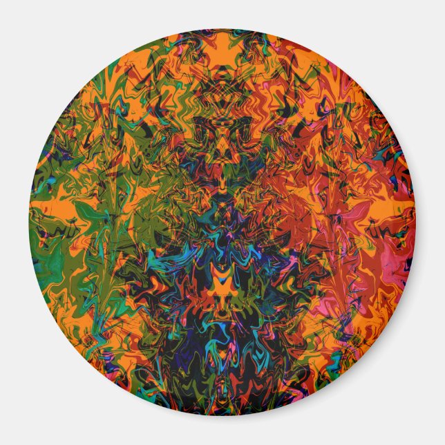 Chaotic World... Magnet (Front)