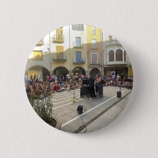 Chapa Mago Asensio 6 Cm Round Badge (Front)