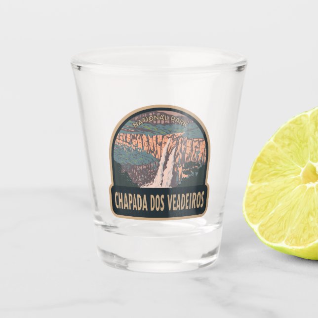 Chapada Dos Veadeiros National Park Brazil Travel Shot Glass (Front)