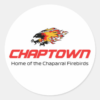 Chaparral Firebirds - A New Era Classic Round Sticker