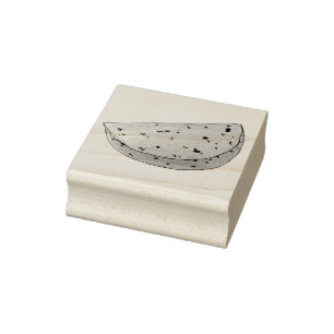 Chapati Roti Indian Food Bread Flatbread Bakery Rubber Stamp