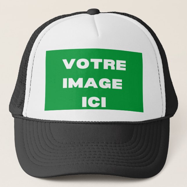 Chapeau - Votre image ici - personnalisée Trucker Hat (Front)