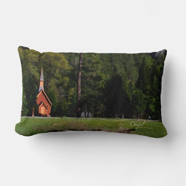 Chapel at Yosemite Lumbar Cushion (Front)