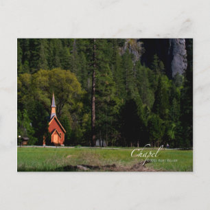 Chapel at Yosemite Postcard