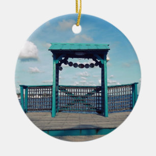 Chapel By The Sea Ceramic Tree Decoration