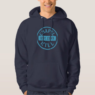 Chapel Hill Est. 1793 Circle Badge – North Carolin Hoodie