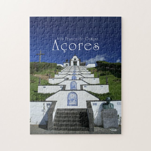 Chapel in Azores Jigsaw Puzzle (Vertical)