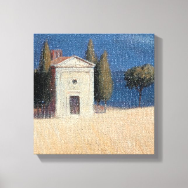 Chapel near Pienza II 2012 Canvas Print (Front)