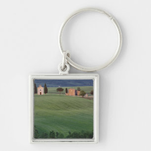 Chapel San Quirico d'Orcia, Tuscany, Italy Key Ring