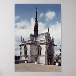 Chapelle Saint-Hubert of the Chateau Amboise Poster