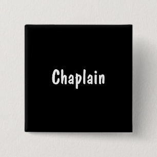 Chaplain 15 Cm Square Badge