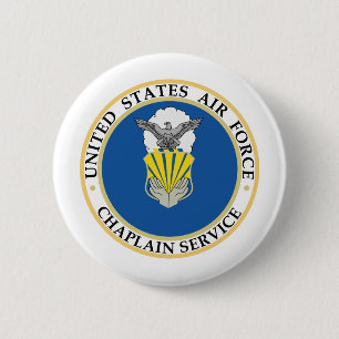 Chaplain Service Insignia 6 Cm Round Badge