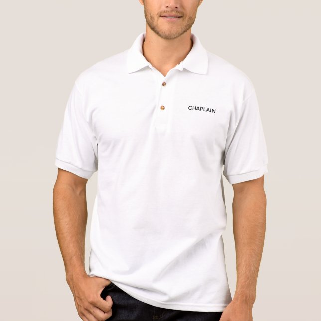 CHAPLAIN - Top quality Chaplain's Polo shirt (Front)