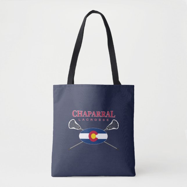 ChapLAX Flag Logo Tote Bag (Front)