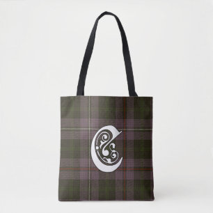 Chapman Clan Tartan Monogram Tote Bag