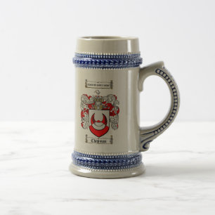 Chapman Coat of Arms Stein / Chapman Family Crest