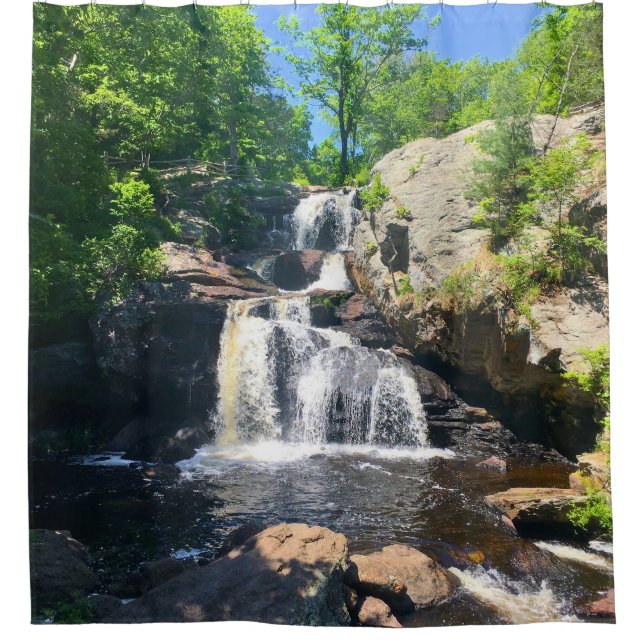 Chapman Falls Serenity Shower Curtain (Front)